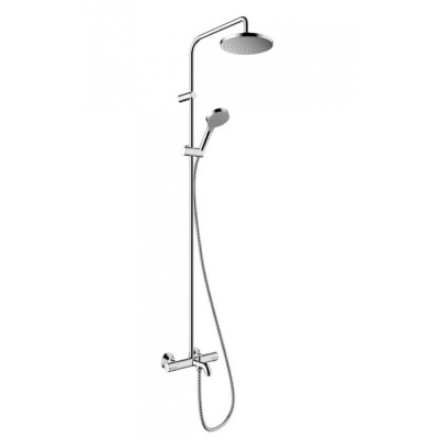 Душевая система наружного монтажа Hansgrohe Vernis Blend 200 Showerpipe Ecosmart 26079000